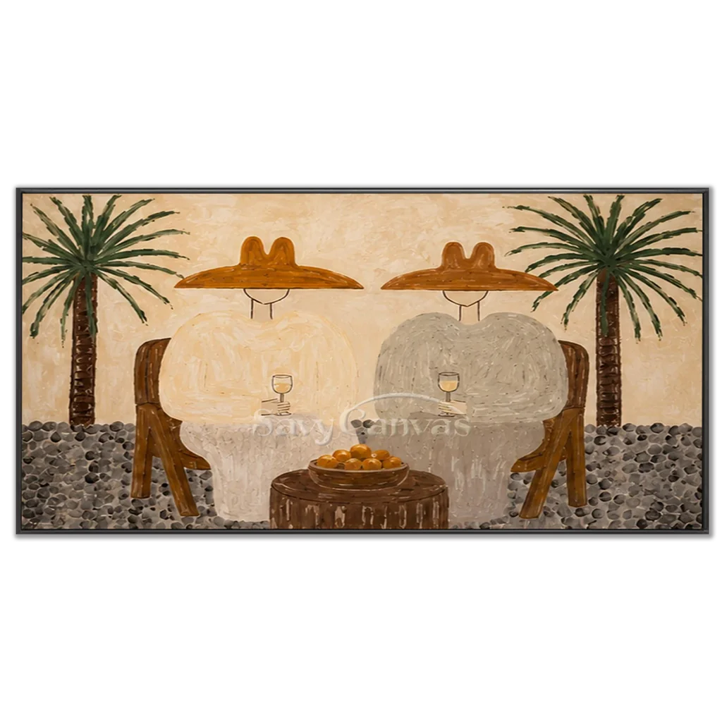 Vintage_Americana_Art_Palm_Wine_Companions-black-frame-03.webp