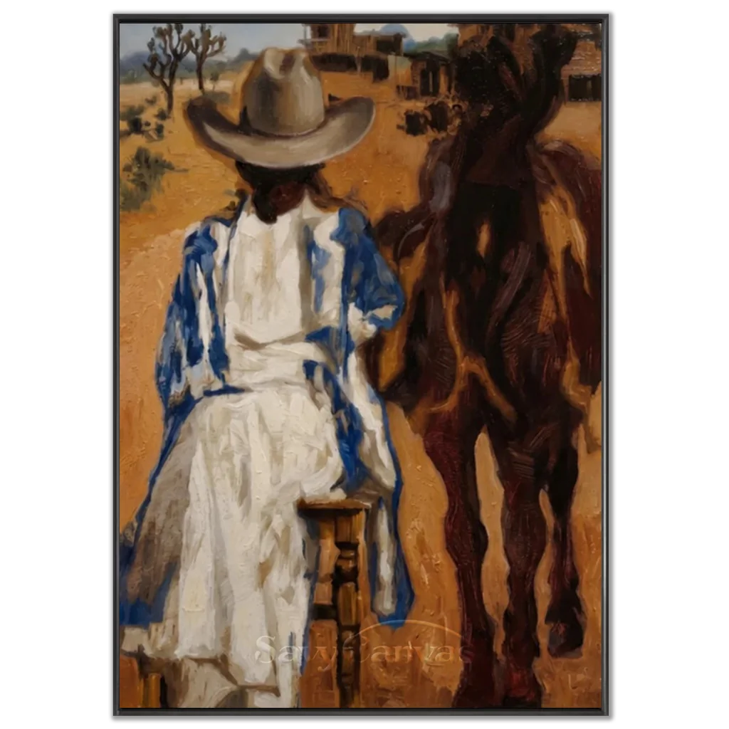 Vintage_Americana_Art_Pastoral_Bull_Scene-black-frame-02.webp
