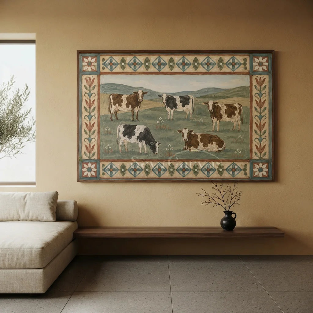 Vintage_Americana_Art_Pasture_Cow_Quintet-for-large-wall-decor-01.webp