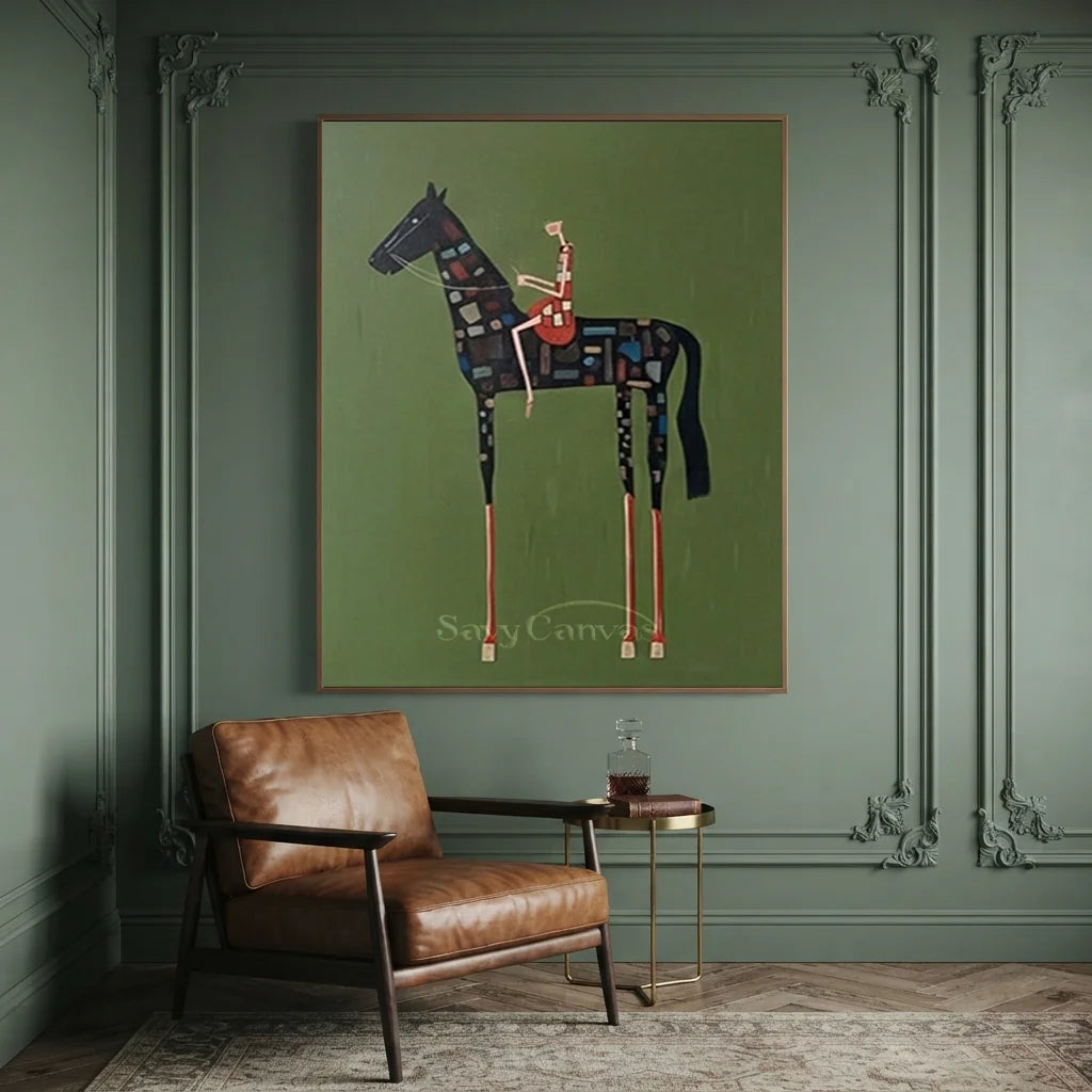 Vintage_Americana_Art_Patchwork_Rider-for-vintage-style-wall-09.webp