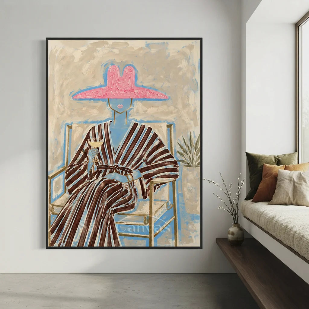 Vintage_Americana_Art_Pink_Hat_Leisure-for-lounge-04.webp