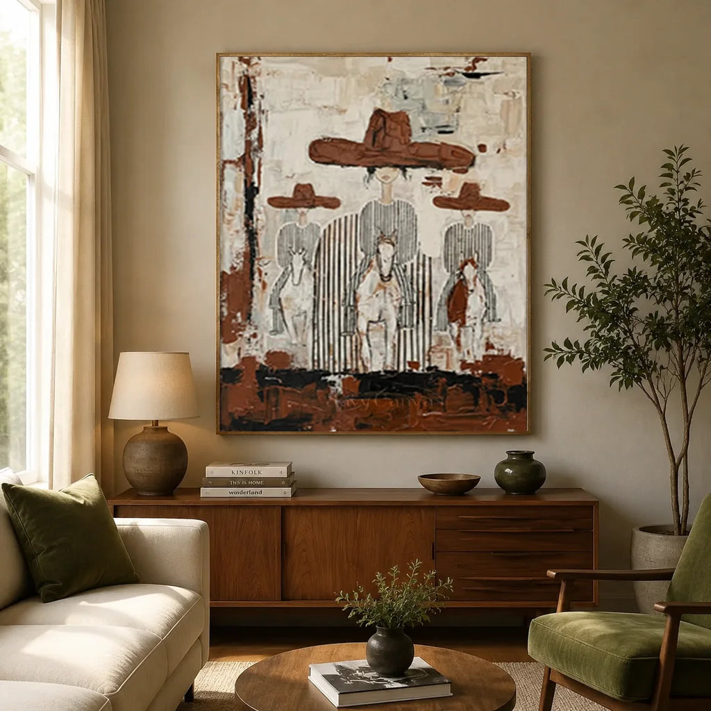 Vintage_Americana_Art_Plainsfolk_at_Dusk-for-boho-decor-03.webp