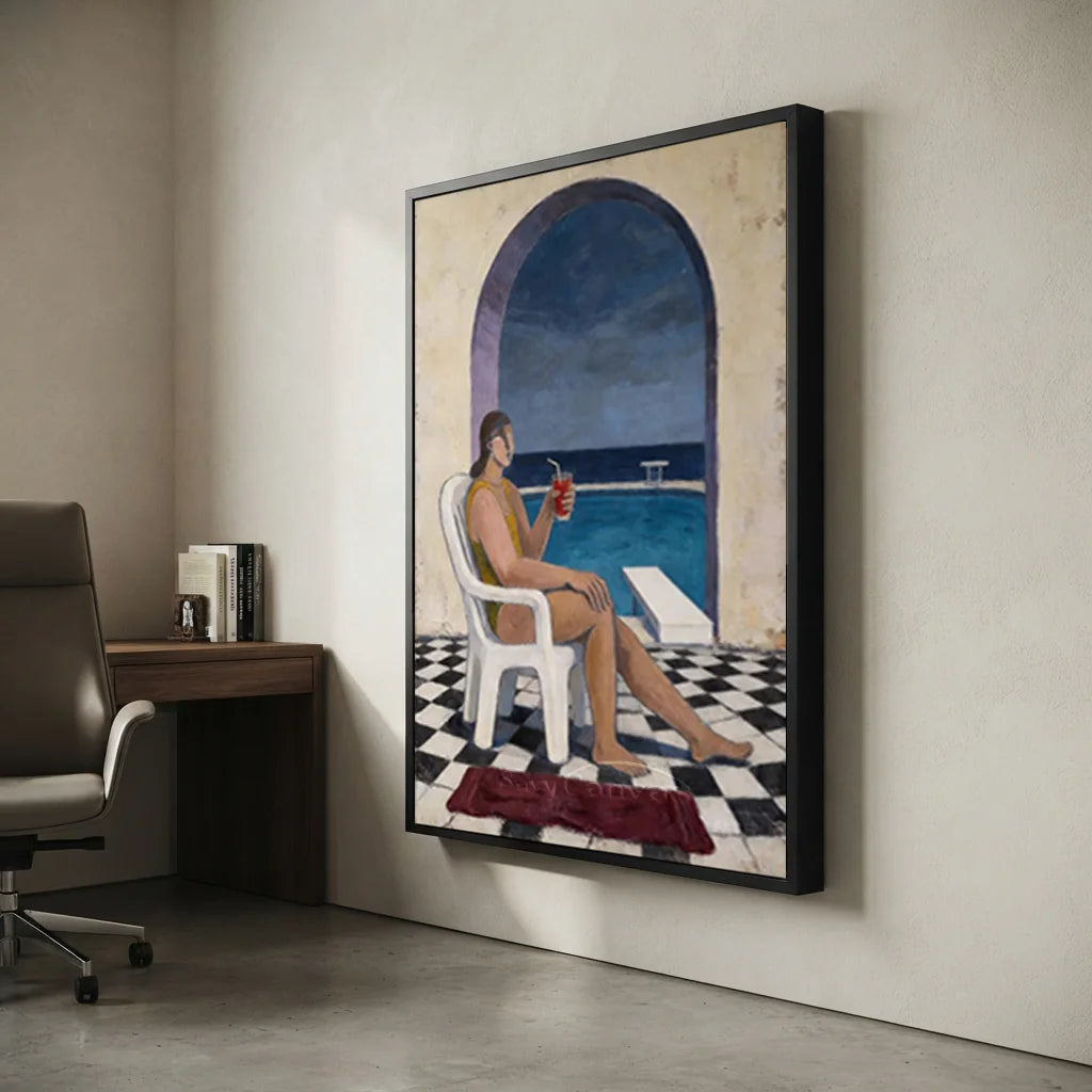 Vintage_Americana_Art_Poolside_Quiet_Hour-for-study-decor-08.webp