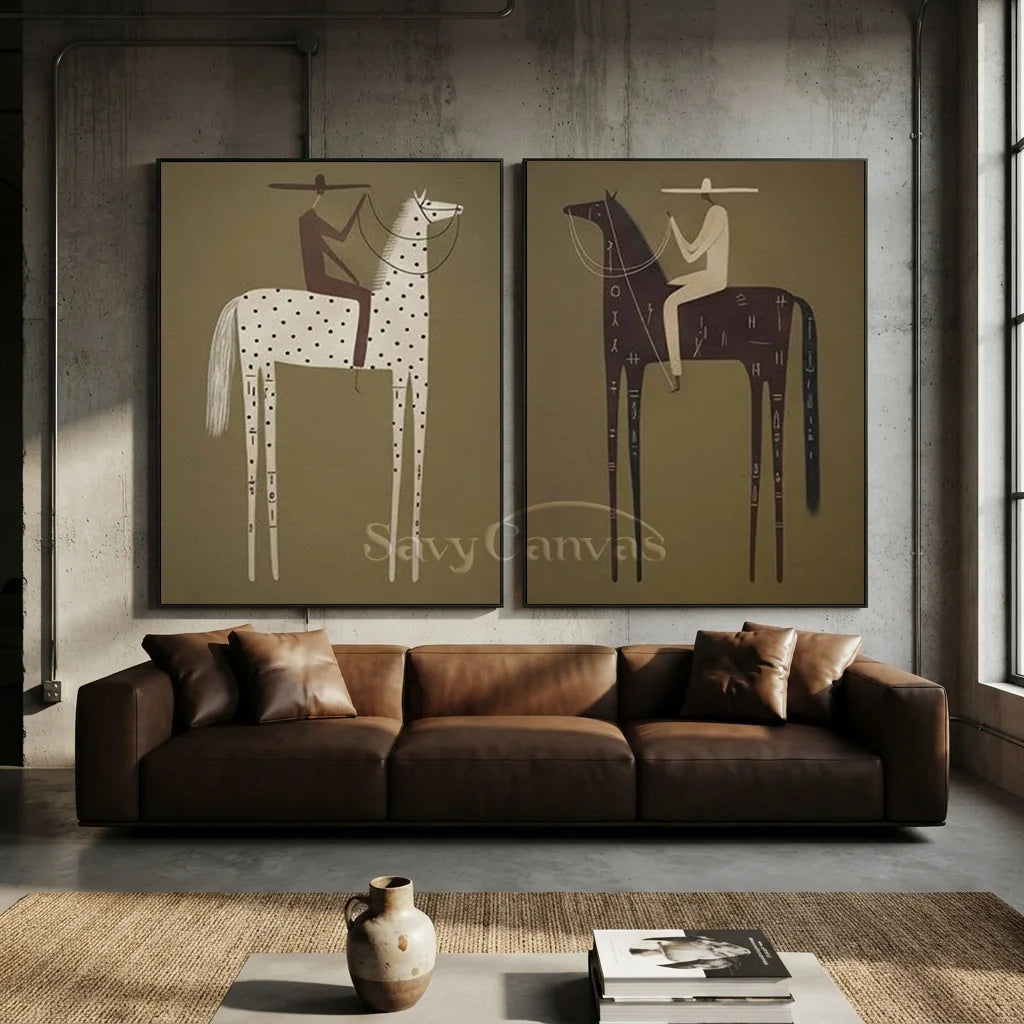 Vintage_Americana_Art_Silent_Dialogue-for-Industrial-style-open-plan-studio-03.webp