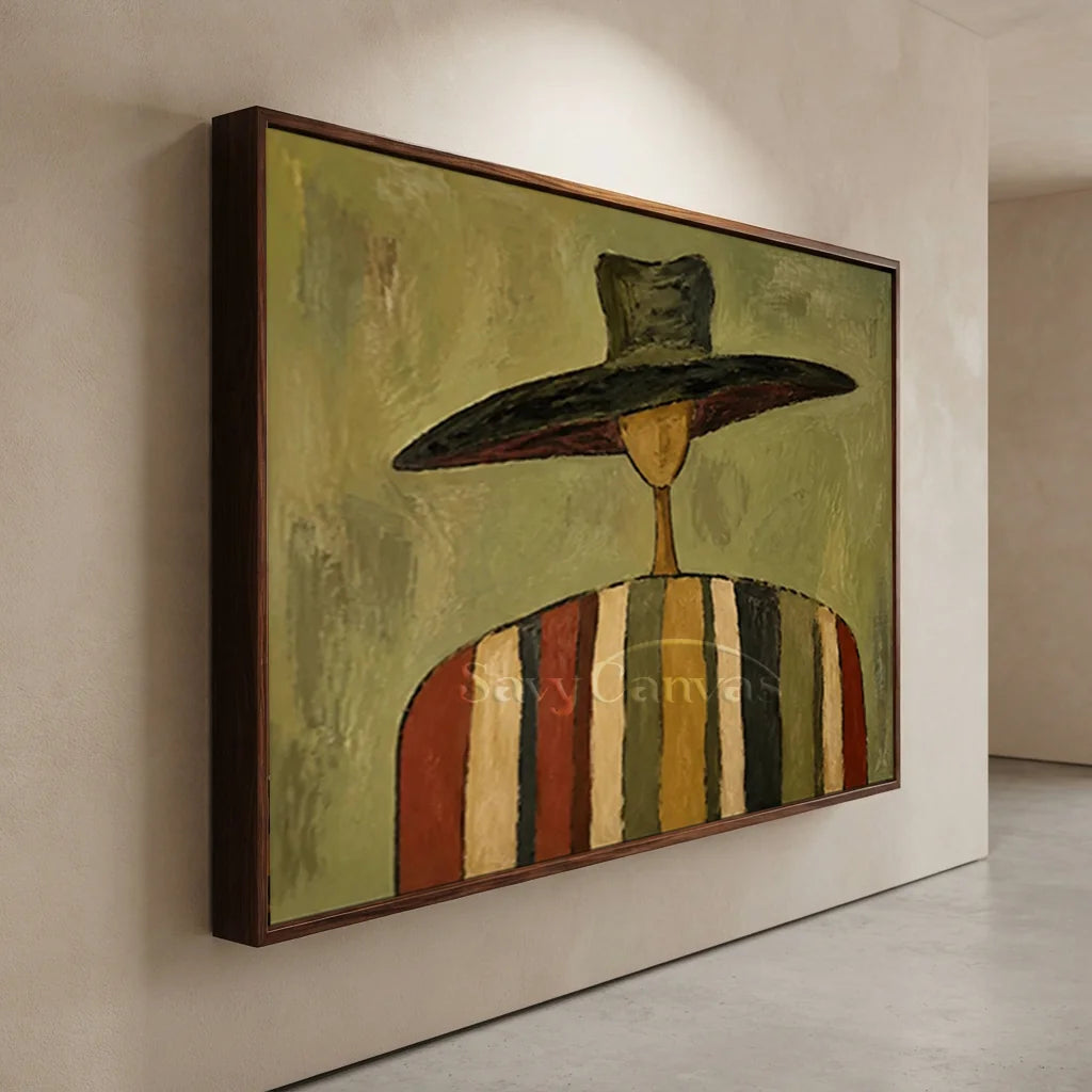 Vintage_Americana_Art_Silent_Nomad_In_Earth_Stripes-for-hallway-decor-05.webp