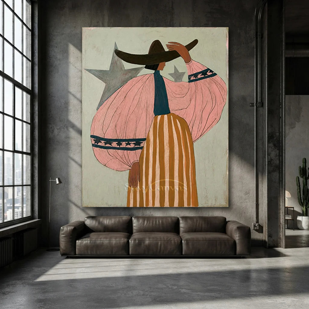 Vintage_Americana_Art_Star_Robe_On_Sage_Plains-for-industrial-style-deocr-09.webp