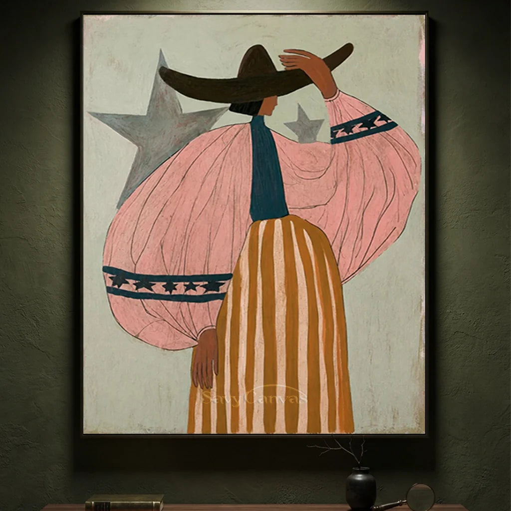 Vintage_Americana_Art_Star_Robe_On_Sage_Plains-for-large-study-decor-07.webp