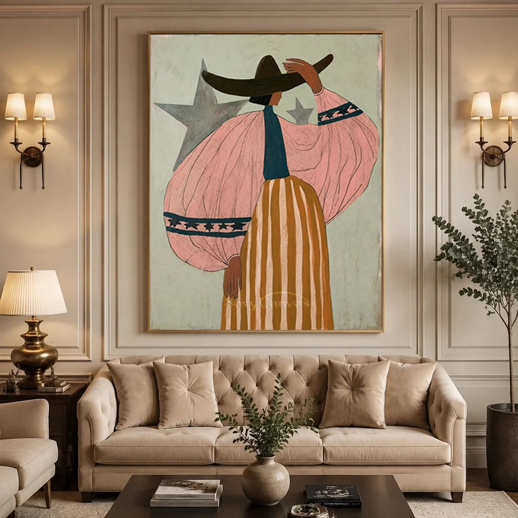 Vintage_Americana_Art_Star_Robe_On_Sage_Plains-for-living-room-04.webp
