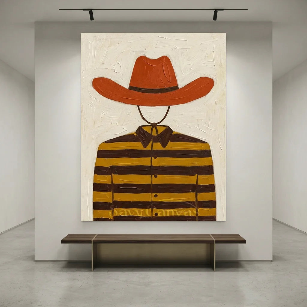 Vintage_Americana_Art_Striped_Cowboy-for-minimalist-wall-07.webp