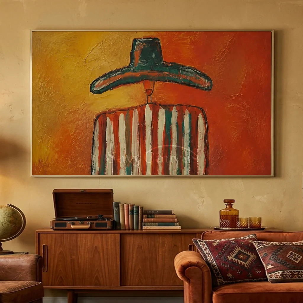 Vintage_Americana_Art_Sunset_Sombrero_Striped_Silhouette-for-boho-wall-decor-09.webp