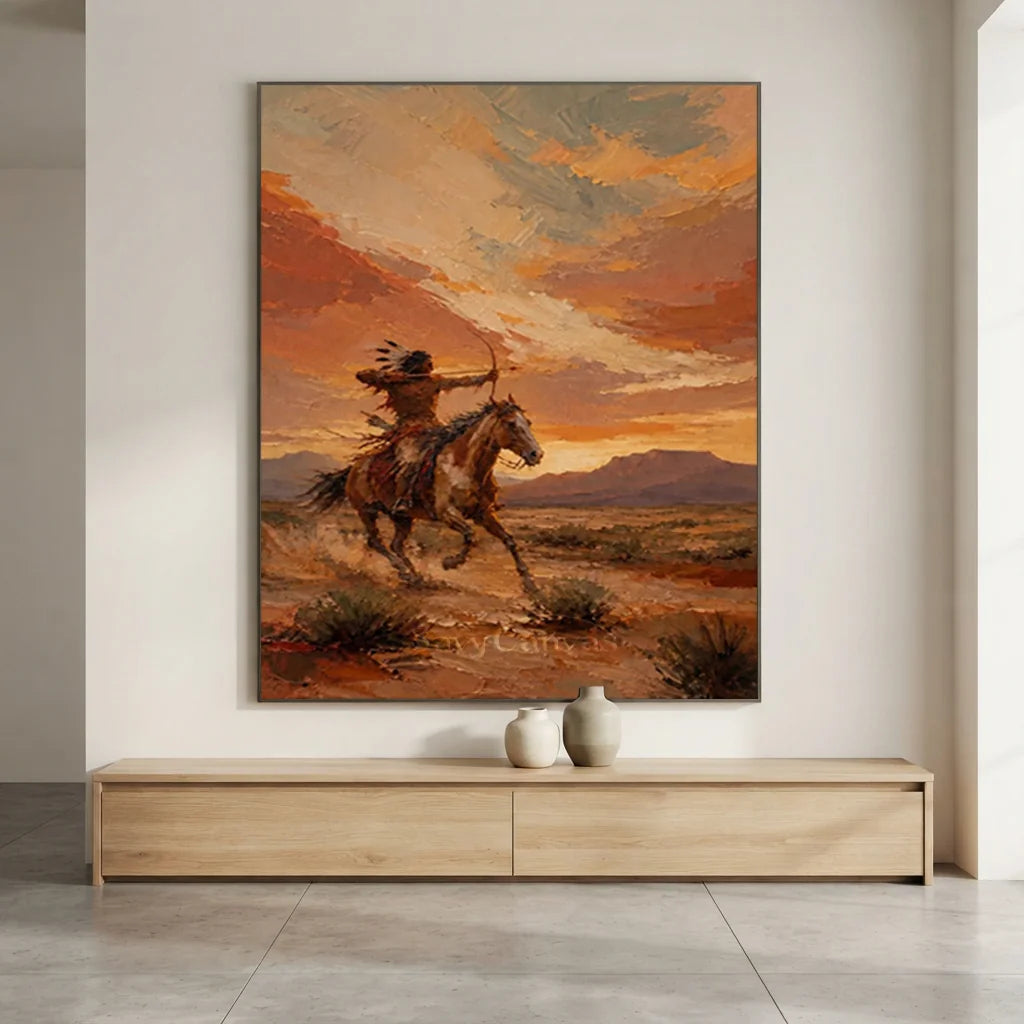 Vintage_Americana_Art_Where_the_Sun_Follows_the_Arrow-above-the-wooden-cabinet-07.webp