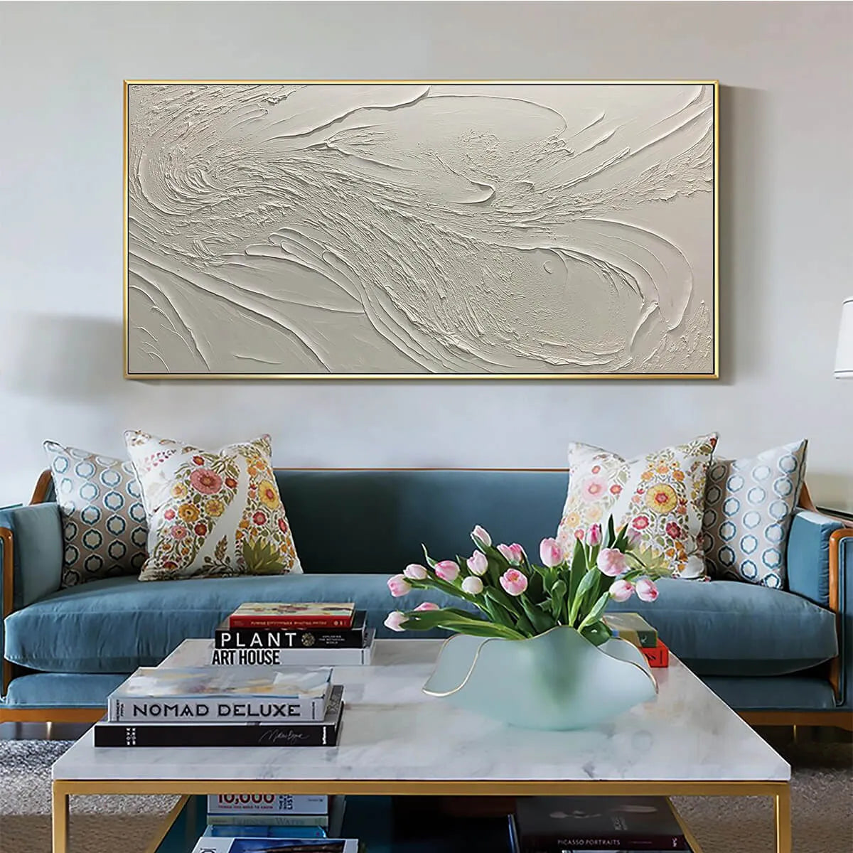 Wabi Sabi Wall Art | Neutral Textured Abstract Painting
