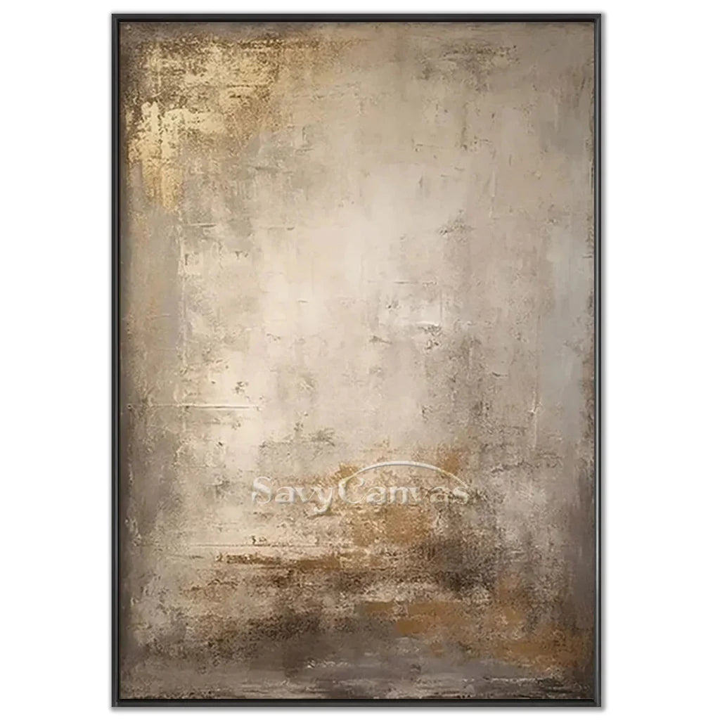 Wabi Sabi Textured Wall Art | Large Vertical Neutral Abstract Canvas #ZZ 109