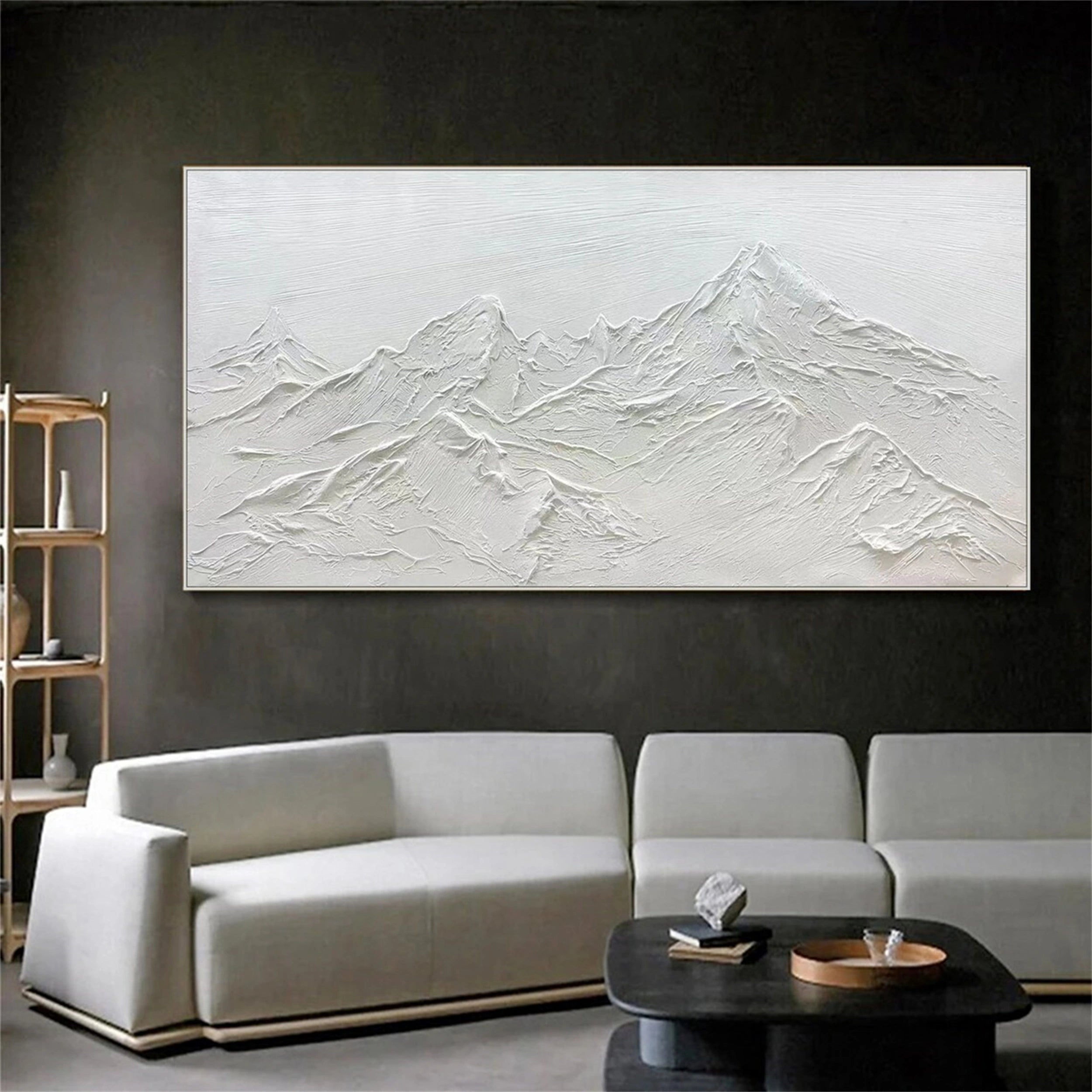 Handcrafted Abstract Canvas | Modern Textured Wall Decor