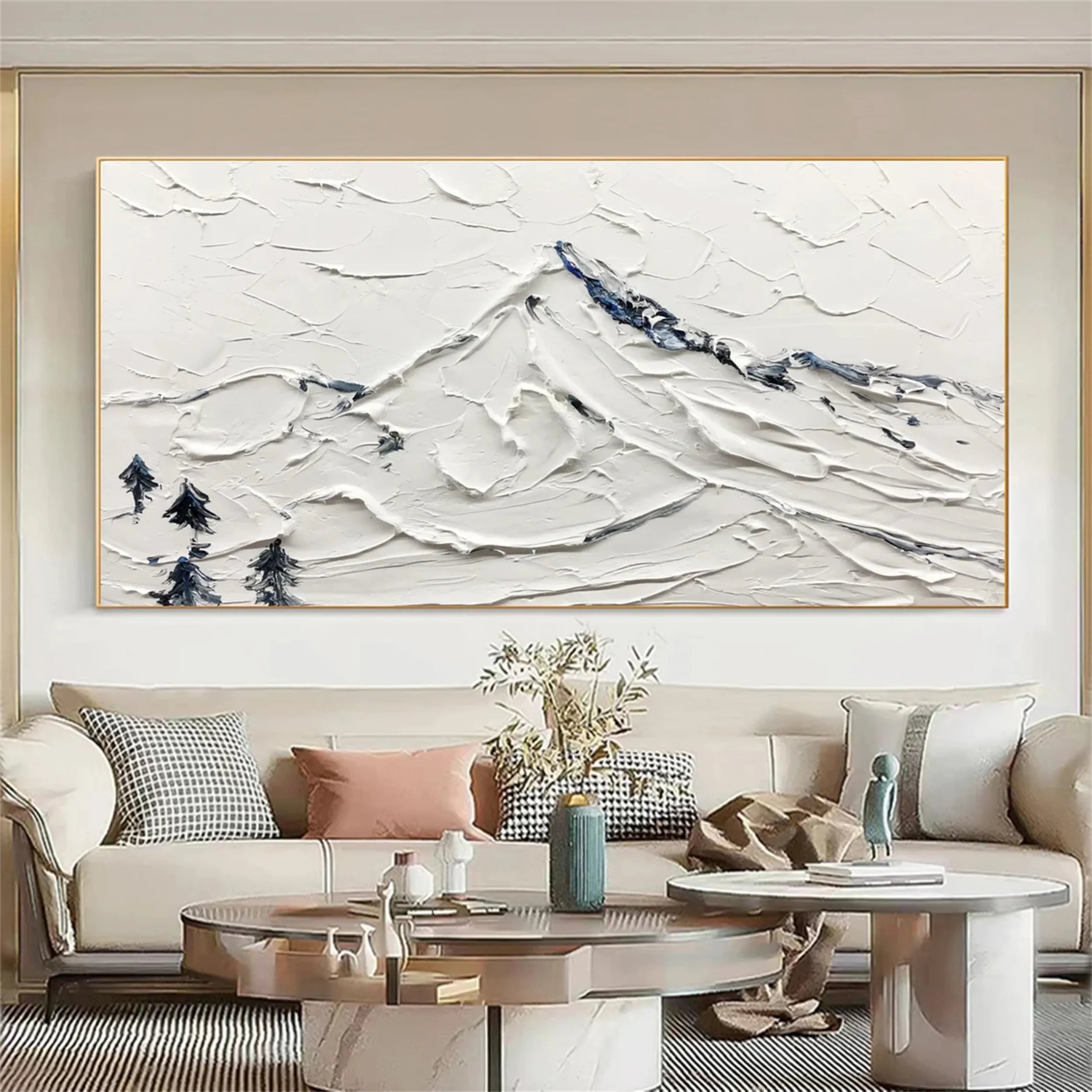 Handcrafted Abstract Wall Art | Textured Painting for Home Decor