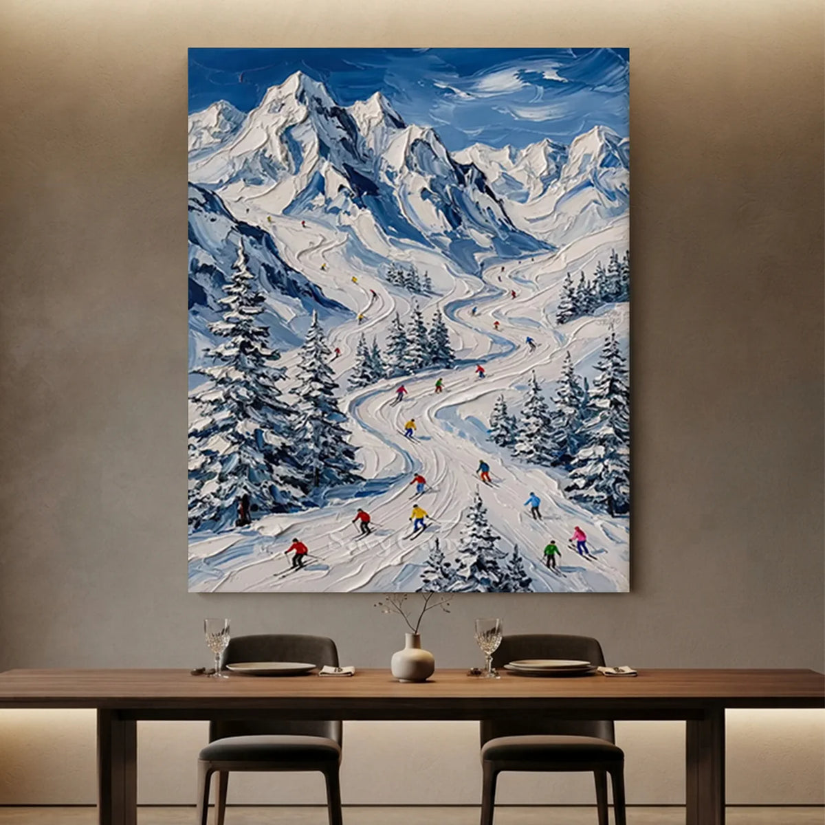 Winter-Ski-Fine-Art-for-elegant-restaurant-06.webp