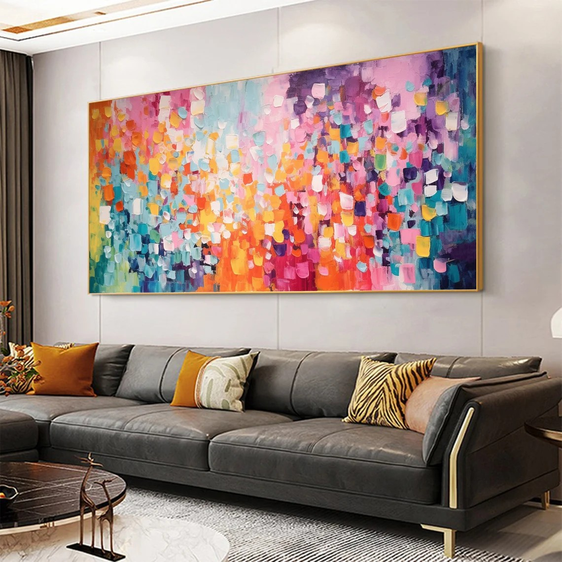 Colorful Handmade Canvas Wall Decor #TC 072