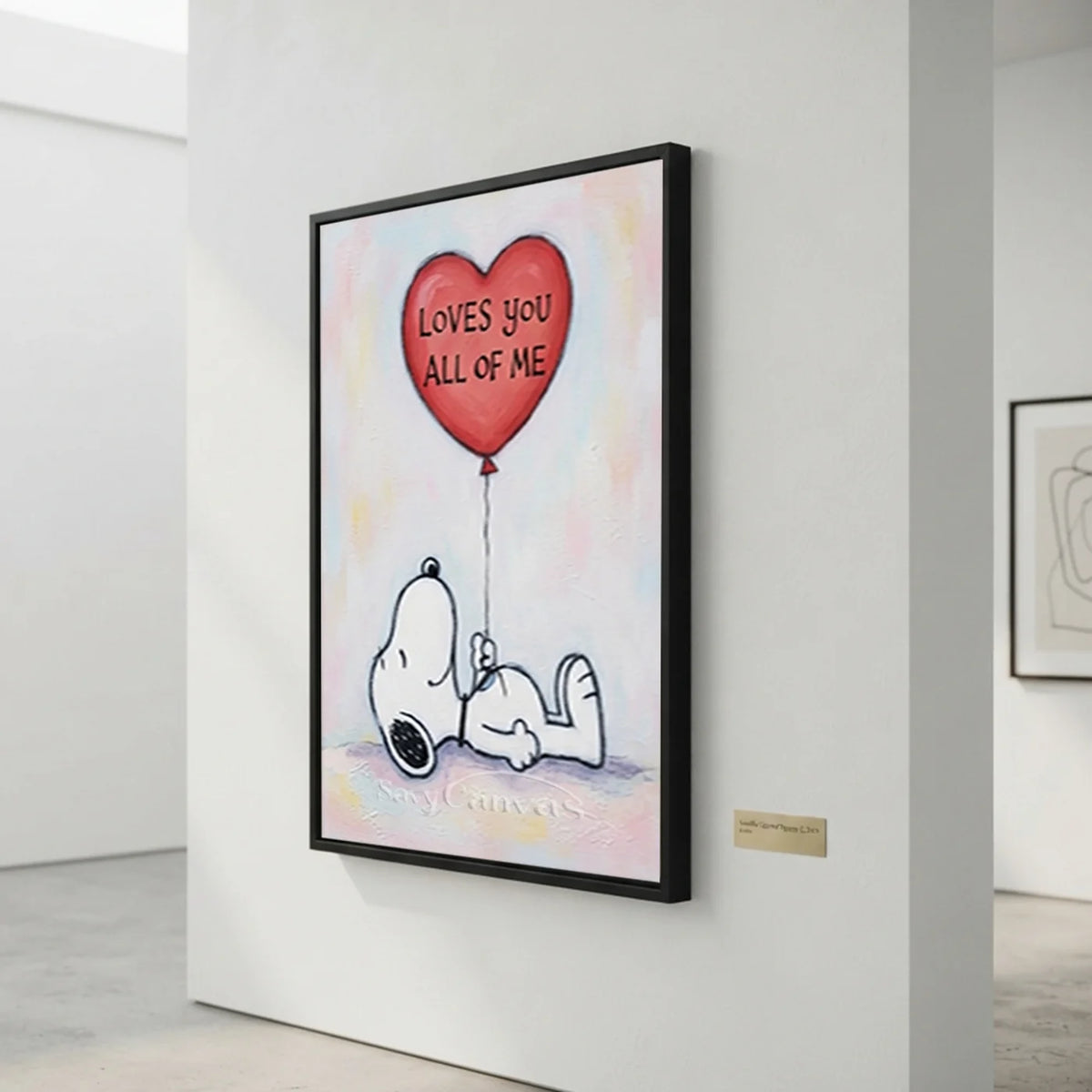Collectible Snoopy Pop Art Painting for Enthusiasts #MM 604