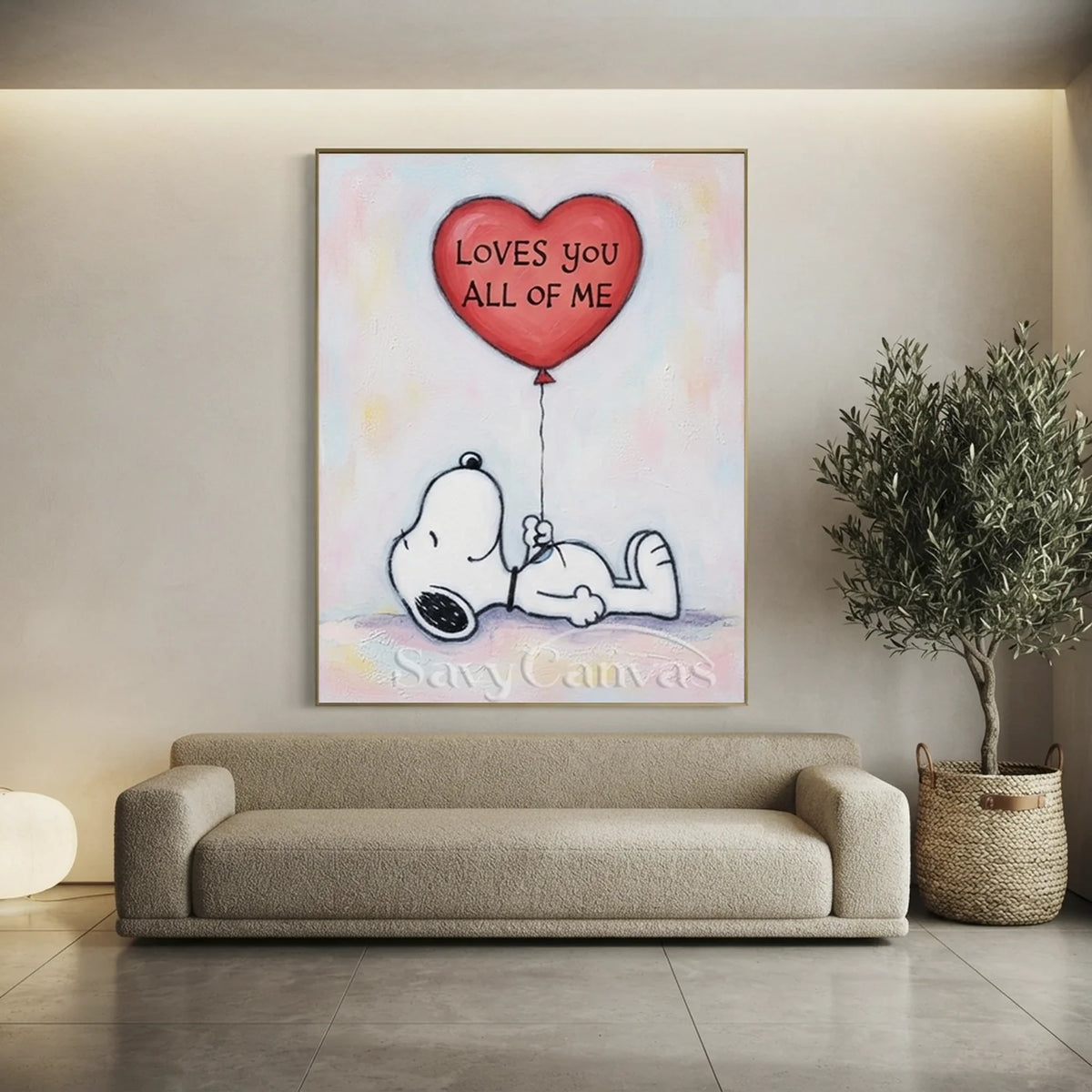 Collectible Snoopy Pop Art Painting for Enthusiasts #MM 604