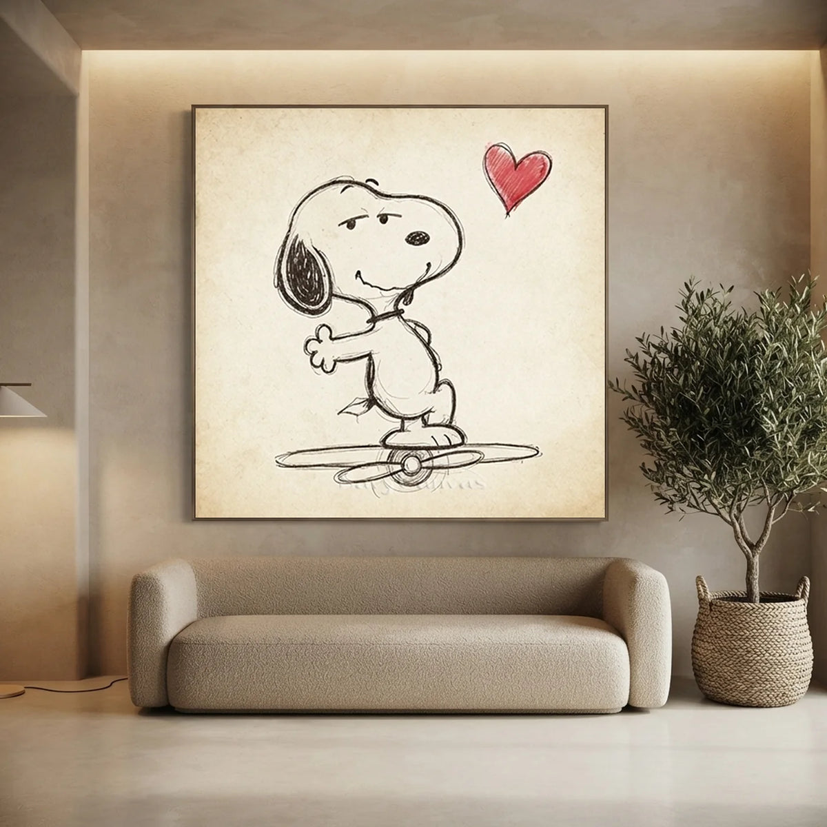 minimalist_snoopy_graffiti_painting-for-large-living-room-03.webp