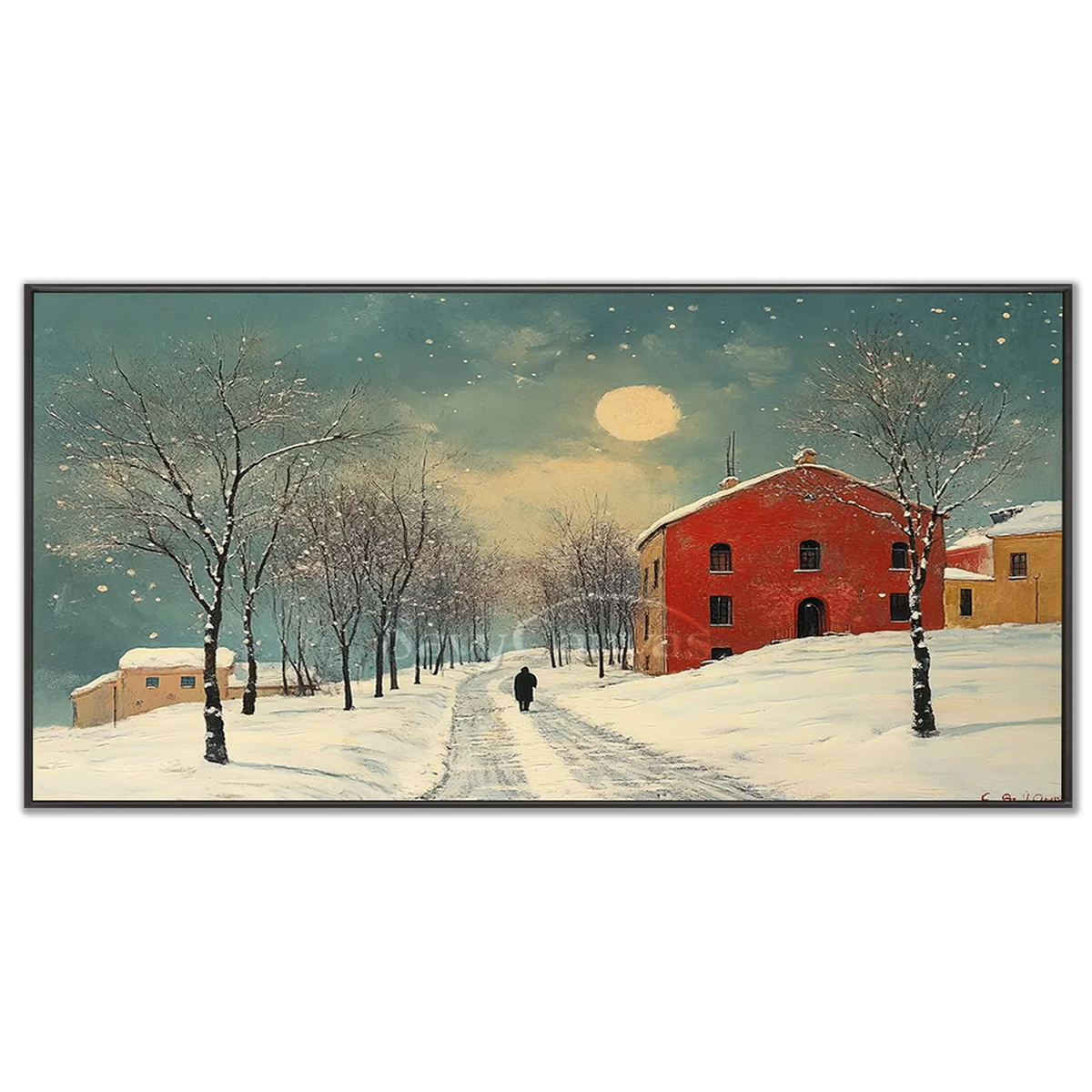 snowy-oil-painting-black-frame-03.webp