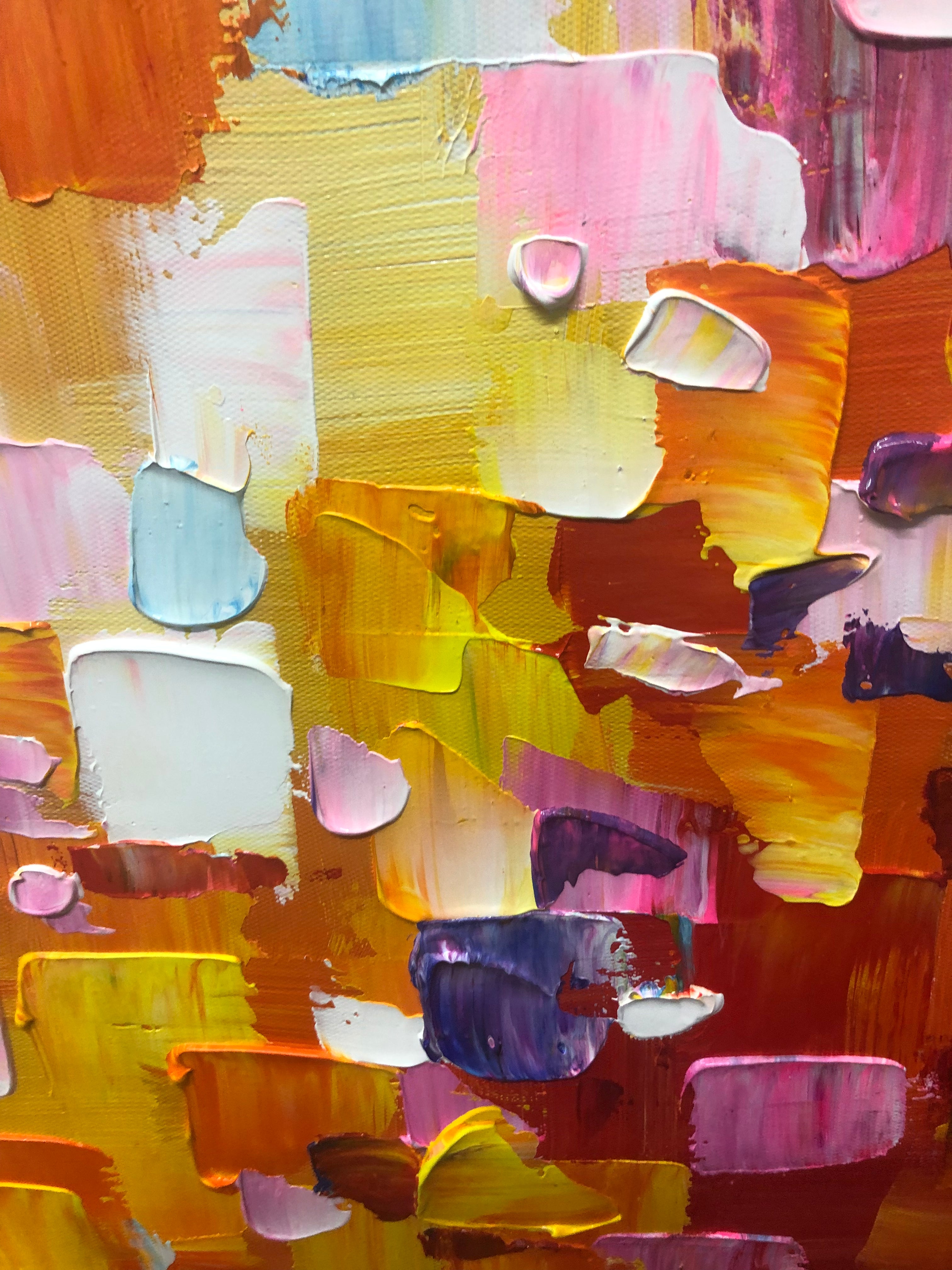 Colorful Handmade Canvas Wall Decor #TC 072