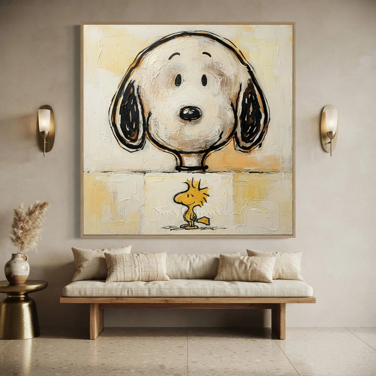 textured_snoopy_art_v1-for-Minimalist-entryway-04.webp