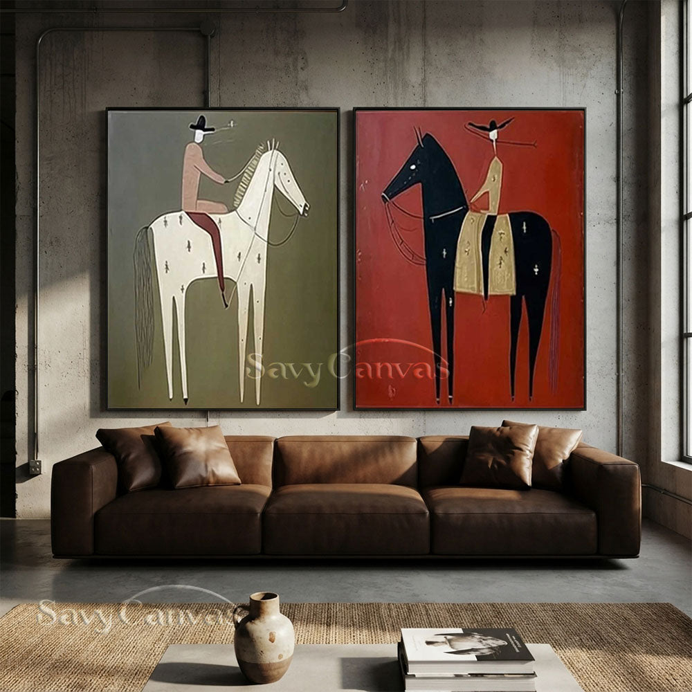 Hand-crafted Textured Abstract Canvas Wall Art #SS 284