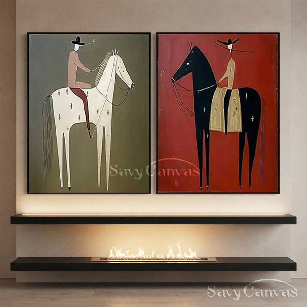 Hand-crafted Textured Abstract Canvas Wall Art #SS 284