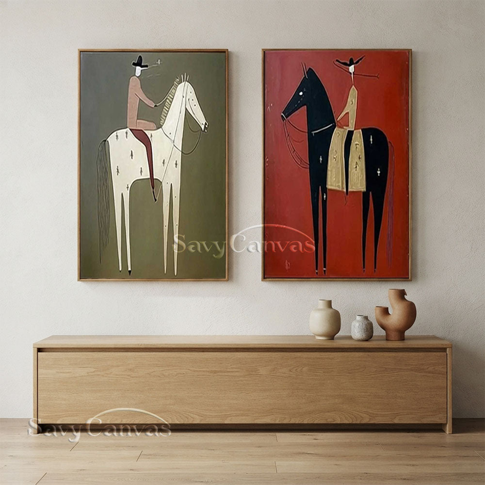 Hand-crafted Textured Abstract Canvas Wall Art #SS 284